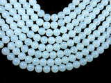 White Opalite Beads, 12 mm Round Beads-BeadBasic