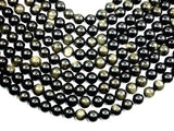 Golden Obsidian, Round, 12mm beads-BeadBasic