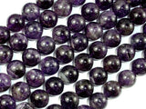 Amethyst, 12mm Round Beads-BeadBasic