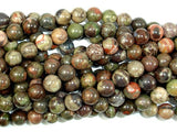 Rainforest Agate Beads, 8mm Round Beads-BeadBasic