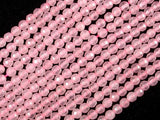 Rose Quartz, 4mm (4.5 mm) Faceted Round Beads-BeadBasic