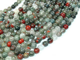 African Bloodstone, 6mm (6.5 mm) Round-BeadBasic