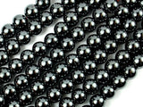 Hematite, 10mm Round Beads-BeadBasic