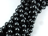 Hematite, 12mm Round Beads-BeadBasic
