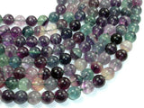 Fluorite Beads, 10mm Round Beads-BeadBasic