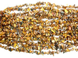 Tiger Eye, 4-9 mm Chips Beads-BeadBasic