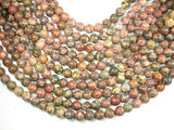 Leopard Skin Jasper, 10mm Round Beads-BeadBasic