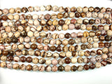 Brown Zebra Jasper, 10mm Round Beads-BeadBasic