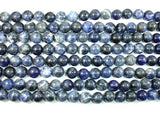 Sodalite Beads, 12mm Round Beads-BeadBasic