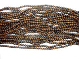 Bronzite Beads, Round, 4mm-BeadBasic