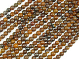 Tiger Iron, Round 4mm Round Beads-BeadBasic