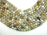 Dendritic Opal Beads, Moss Opal, 10mm Round Beads-BeadBasic