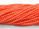 Pink Coral Beads, Angel Skin Coral, 3mm Round Beads-BeadBasic