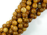 Yellow Ivory Jasper Beads, 10mm Round Beads-BeadBasic